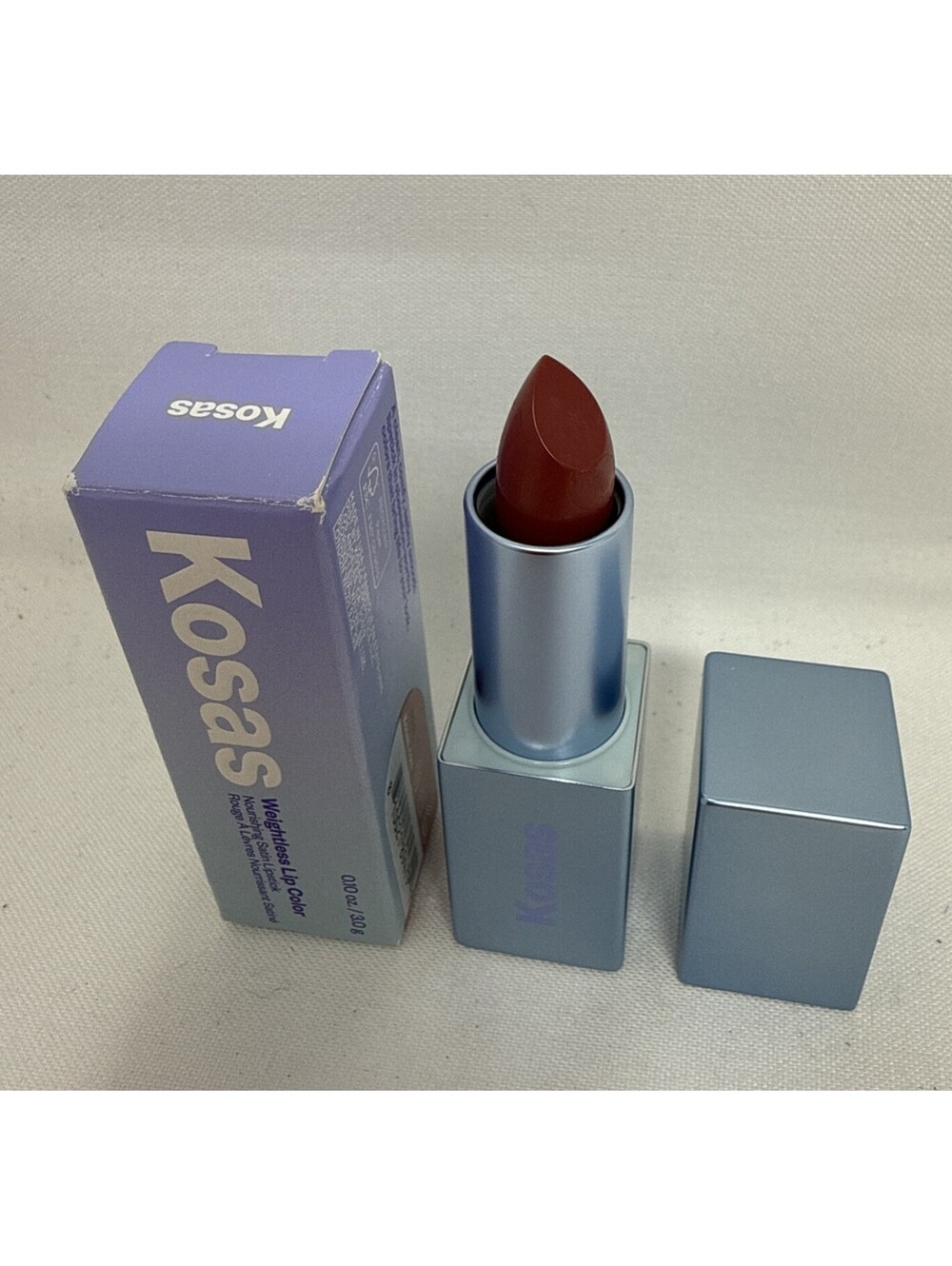Kosas Weightless Lip Color Turned On ( Warm Pinkish Brown)1oz/3g- NIB CJ200